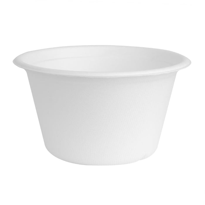 Fiesta Compostable Bagasse Bowl Base 500ml (50 Pack) Fiesta Compostable