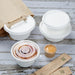 Fiesta Recyclable PET Lids for 400/500ml Bowl Bases (50 Pack) Fiesta Recyclable