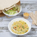Fiesta Compostable Bagasse Poke Bowl Bases 24oz (50 Pack) Fiesta Compostable
