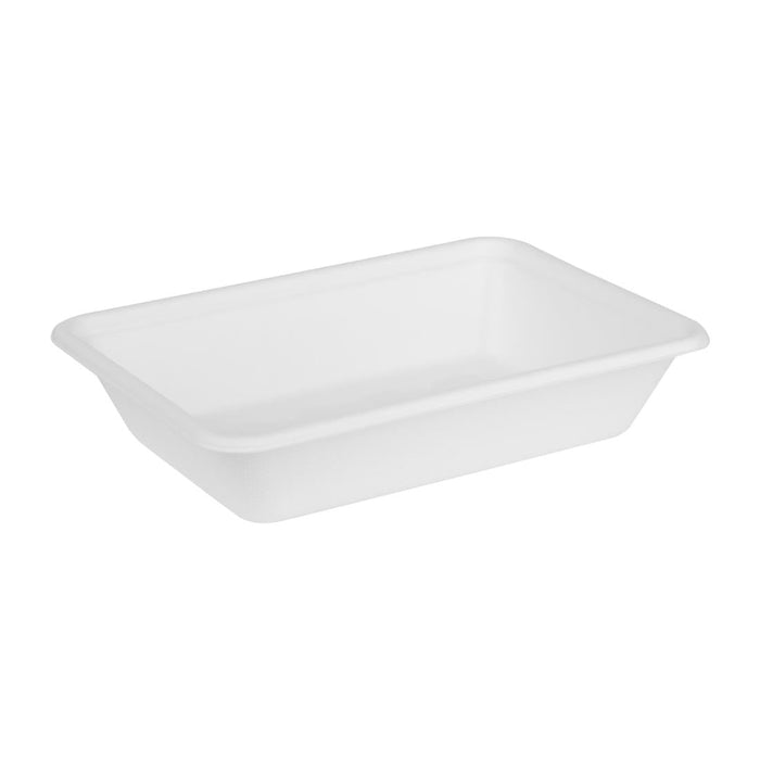 Fiesta Compostable Bagasse Food Container Bases 500ml (100 Pack) Fiesta Compostable