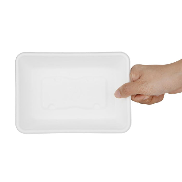 Fiesta Compostable Bagasse Food Container Bases 500ml (100 Pack) Fiesta Compostable