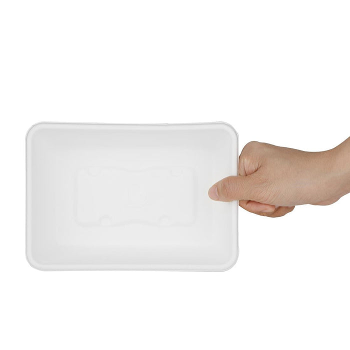Fiesta Compostable Bagasse Food Container Bases 650ml (100 Pack) Fiesta Compostable