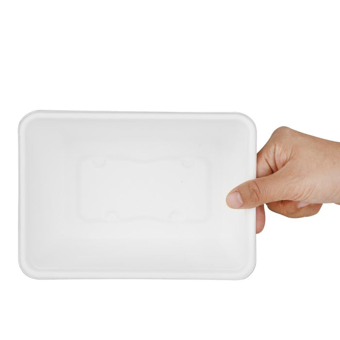 Fiesta Compostable Bagasse Food Container Bases 1000ml (100 Pack) Fiesta Compostable