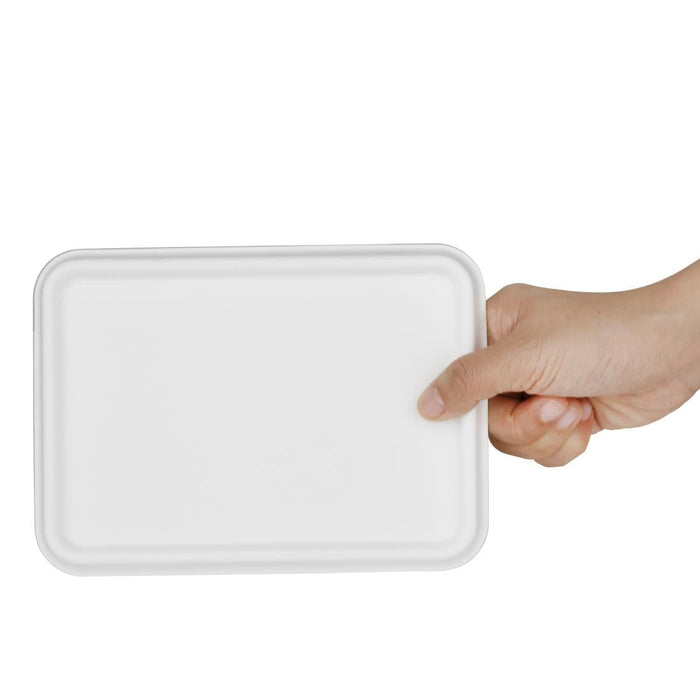 Fiesta Compostable Bagasse Lids for Bagasse Container Bases (100 Pack) Fiesta Compostable