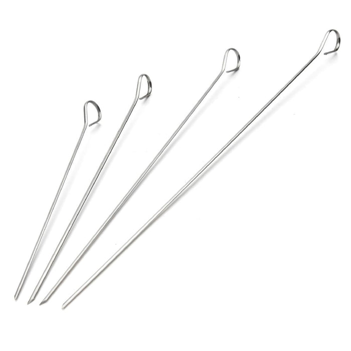 De Buyer Stainless Steel Skewers 400mm (10 Pack) De Buyer