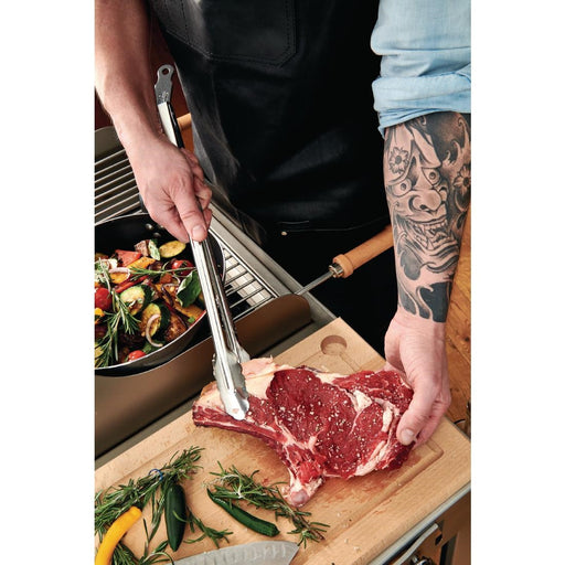 De Buyer Stainless Steel Utility Tongs 400mm De Buyer