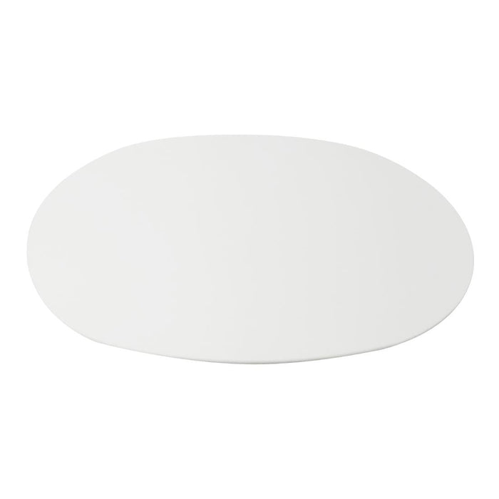 Fiesta Recyclable Lid for 500ml Oval Foil Containers (200 Pack) Fiesta Recyclable