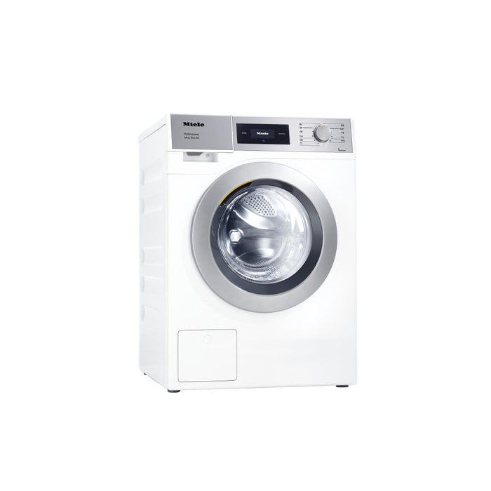 Miele Little Giant Mop Star 80 Washing Machine White 8kg with Gravity Drain 4.8kW Single Phase PWM508 Miele