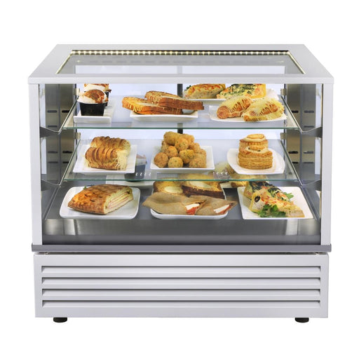 Roller Grill Heated Display Cabinet White HD800 Roller Grill