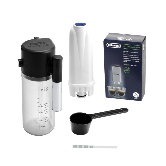 De'Longhi Magnifica Evo Fully Automatic Bean to Cup Coffee Machine ECAM29 Titanium & Black DeLonghi