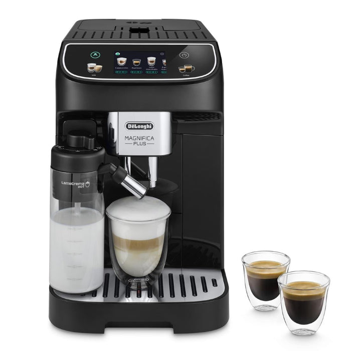 De'Longhi Magnifica Plus Bean to Cup Coffee Machine, ECAM320.60.B - Black DeLonghi
