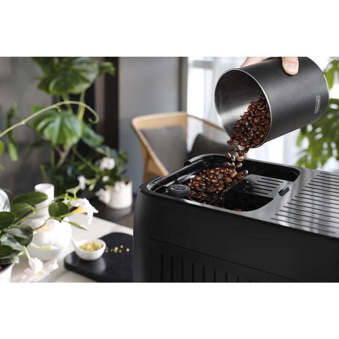 De'Longhi Magnifica Plus Bean to Cup Coffee Machine, ECAM320.60.B - Black DeLonghi