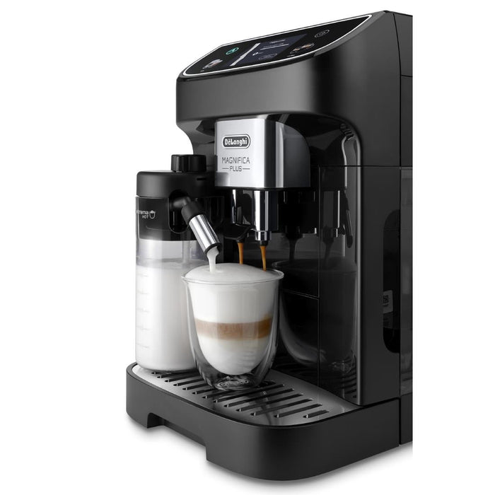De'Longhi Magnifica Plus Bean to Cup Coffee Machine, ECAM320.60.B - Black DeLonghi