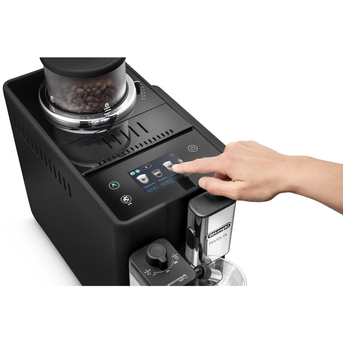 De'Longhi Rivelia Bean to Cup Coffee Machine Black DeLonghi