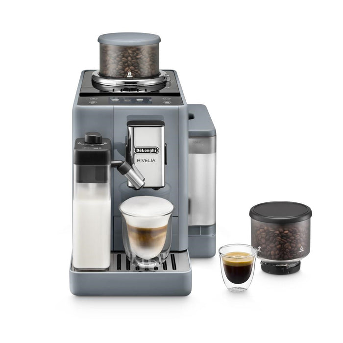 De'Longhi Rivelia Bean to Cup Coffee Machine Grey DeLonghi