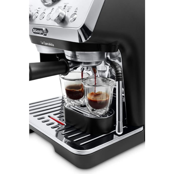 De'Longhi La Specialista Arte Compact Manual Bean to Cup Espresso Coffee Machine EC9155.MB DeLonghi