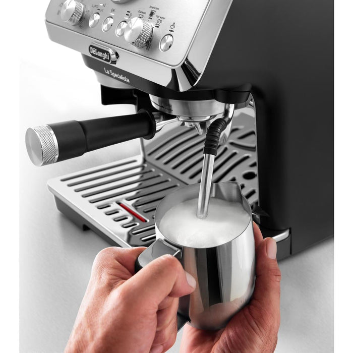 De'Longhi La Specialista Arte Compact Manual Bean to Cup Espresso Coffee Machine EC9155.MB DeLonghi
