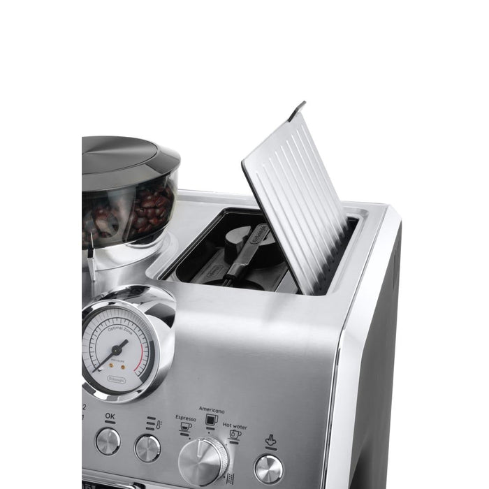 De'Longhi La Specialista Arte Compact Manual Bean to Cup Espresso Coffee Machine EC9155.MB DeLonghi