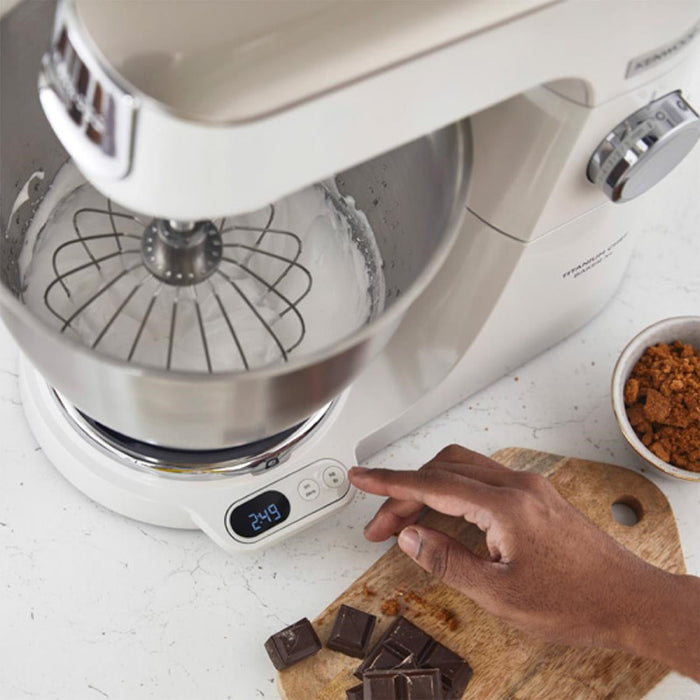 Kenwood Titanium Chef Baker Stand Mixer White XL KVL65.001WH Kenwood
