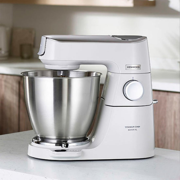 Kenwood Titanium Chef Baker Stand Mixer White XL KVL65.001WH Kenwood