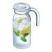 Arcoroc Spring Jugs with Glass Lid 1Ltr (6 Pack) Arcoroc