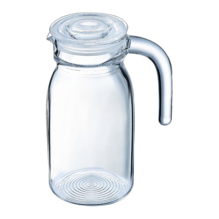 Arcoroc Spring Jugs with Glass Lid 750ml (6 Pack) Arcoroc