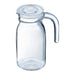 Arcoroc Spring Jugs with Glass Lid 750ml (6 Pack) Arcoroc
