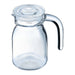 Arcoroc Spring Jugs with Glass Lid 500ml (12 Pack) Arcoroc