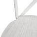 Bolero Manhattan Cross-Back Resin Chairs Limewash (4 Pack) Bolero