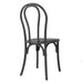 Bolero Soho Bentwood Style Resin Chairs Black (4 Pack) Bolero