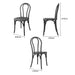 Bolero Soho Bentwood Style Resin Chairs Black (4 Pack) Bolero