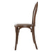 Bolero Soho Bentwood Style Resin Chairs Walnut (4 Pack) Bolero