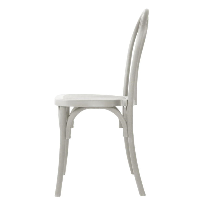 Bolero Soho Bentwood Style Resin Chairs Limewash (4 Pack) Bolero