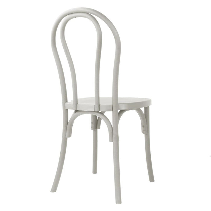 Bolero Soho Bentwood Style Resin Chairs Limewash (4 Pack) Bolero