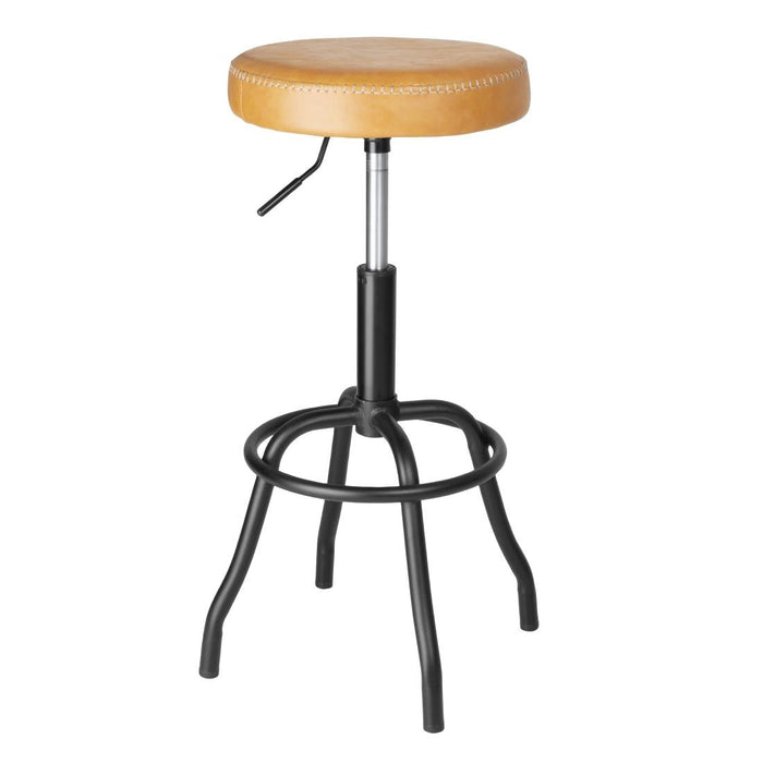 Bolero Brooklyn PU High Bar Stool - Caramel Bolero