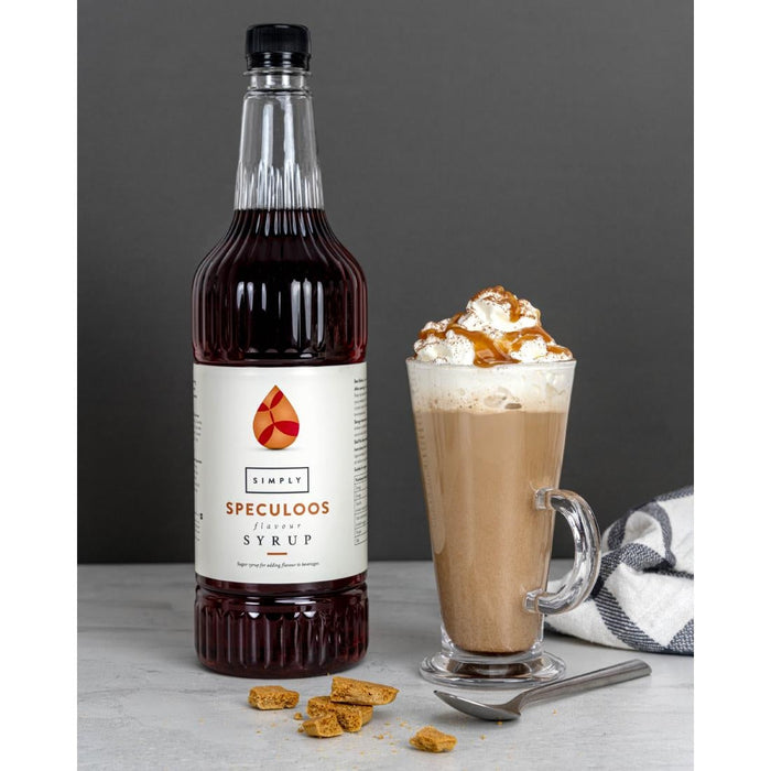 Simply Speculoos Syrup 1Ltr Simply