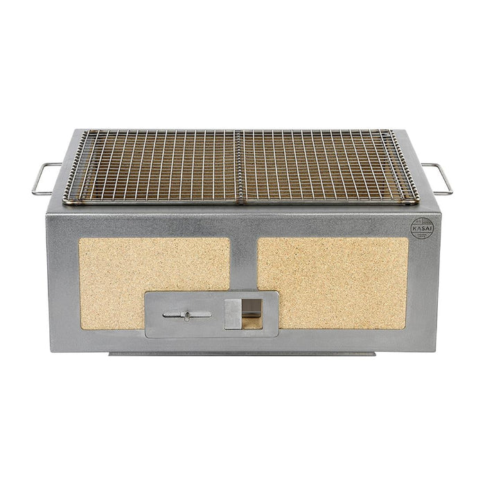 Kasai Medium Wide Konro Grill Solid Plancha Edition SVT-16197 Kasai