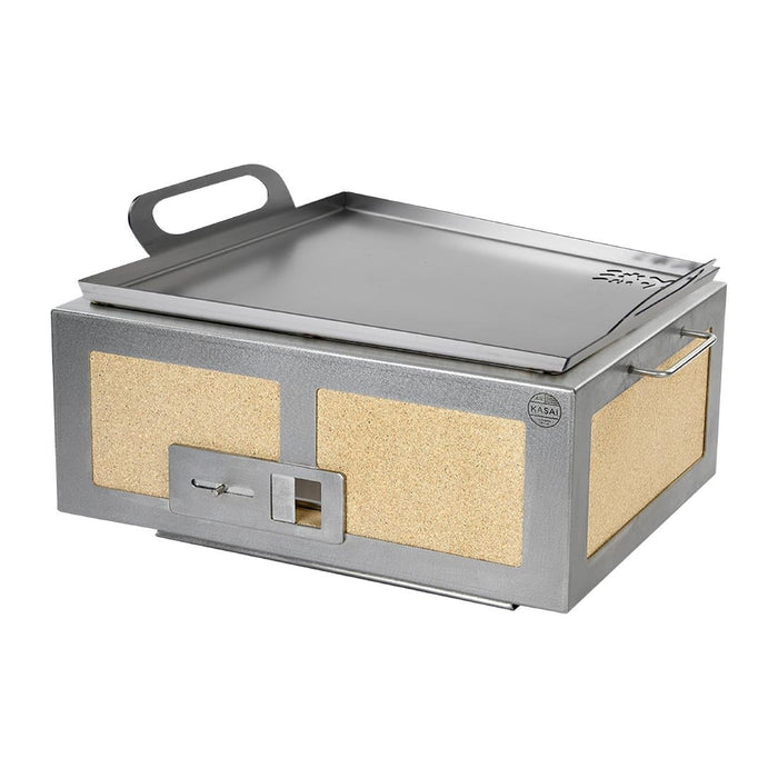 Kasai Medium Wide Konro Grill Solid Plancha Edition SVT-16197 Kasai