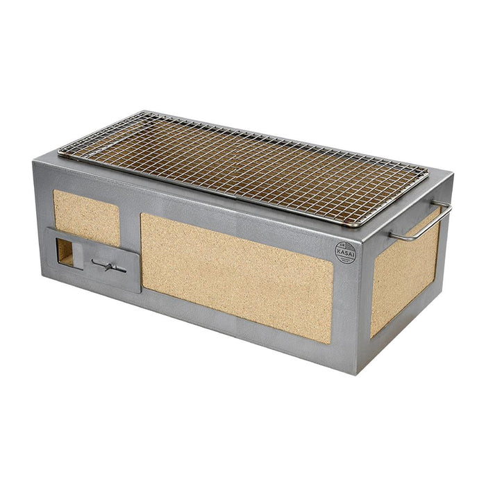 Kasai Medium Long Konro Grill 50/50 Plancha Edition SVT-16204 Kasai