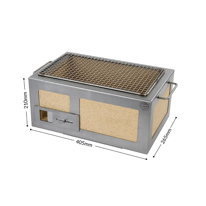 Kasai Little Konro Grill with Stainless Steel Frame SVT-16025 Kasai