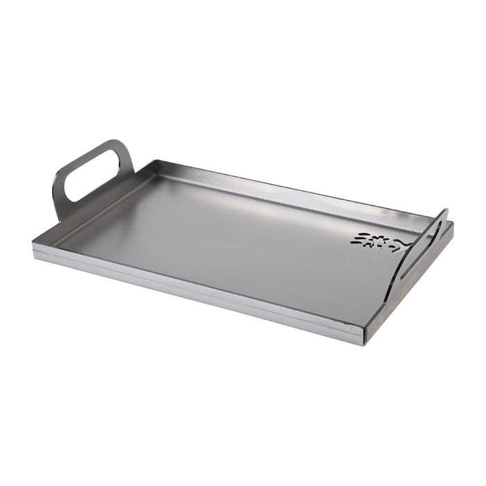 402x238mm. Stainless steel