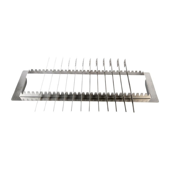 Kasai Konro Skewer Rack & 12 Skewers for Long Konro Grill SVT-16063 Kasai