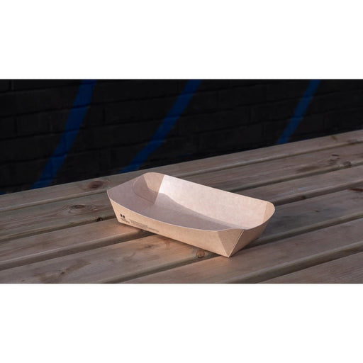 Notpla 10"x6" Deep Trays - Kraft (340 Pack) Notpla