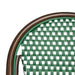 Bolero Parisian Style PE Rattan Chair Green Dot Mix (2 Pack) Bolero