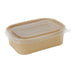 Fiesta Recyclable PP Lids for Rectangular Containers (300 Pack) Fiesta Recyclable