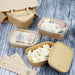Fiesta Recyclable PP Lids for Rectangular Containers (300 Pack) Fiesta Recyclable
