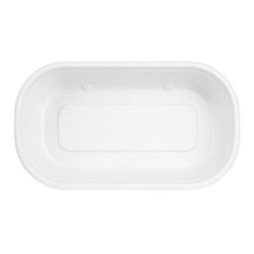 Fiesta Compostable Bagasse Oval Containers 850ml (100 Pack) Fiesta Compostable