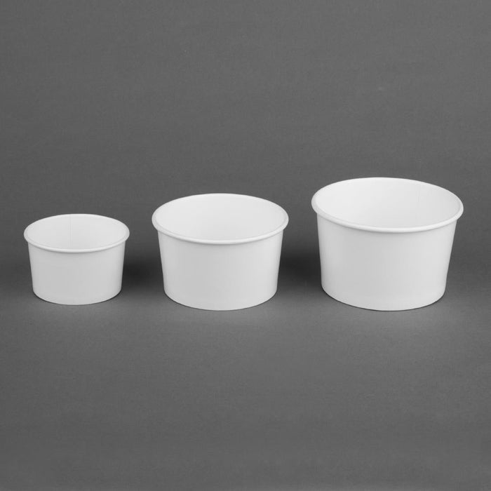 Fiesta Recyclable Ice Cream Pots 3oz (1000 Pack) Fiesta Recyclable