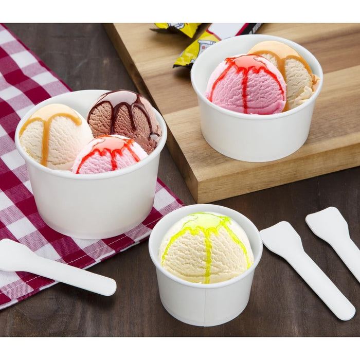 Fiesta Recyclable Ice Cream Pots 3oz (1000 Pack) Fiesta Recyclable