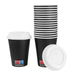 Nisbets Essentials Hot Cups and Lids Pack 12oz (300 Pack) Nisbets Essentials